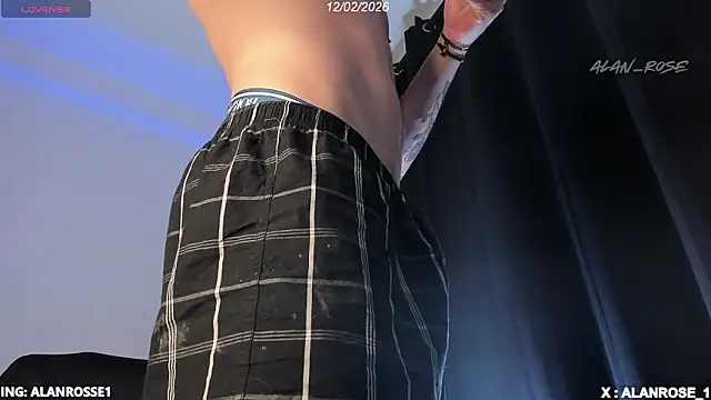 AlanRose01 online show from February 2026 12:38:02 PM