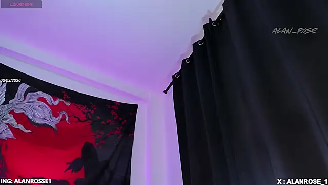 AlanRose01 online show from March 2026 12:11:02 PM