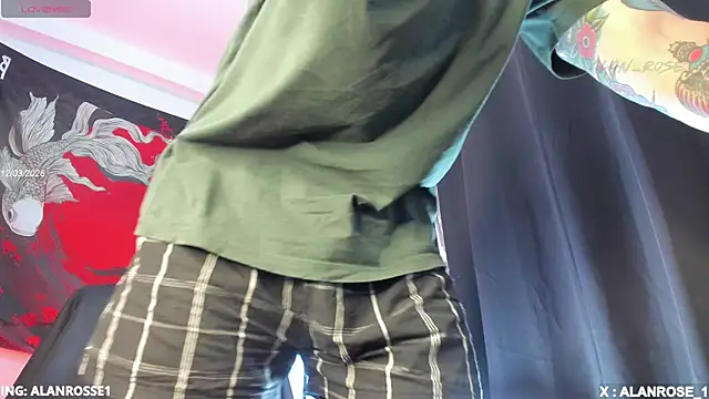 AlanRose01 online show from April 2026 12:41:02 PM