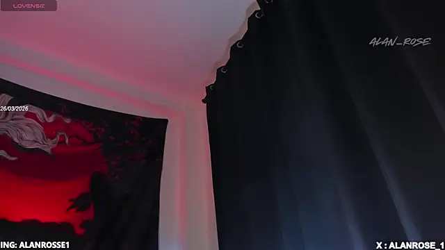 AlanRose01 online show from March 2026 12:06:02 PM