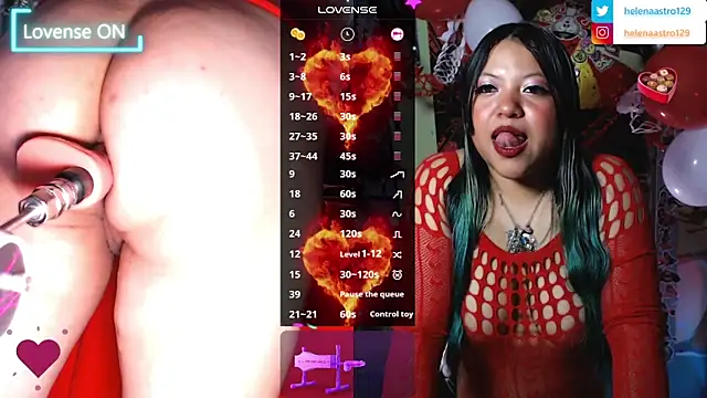 Helena Astro online show from February 2026 06:57:02 AM