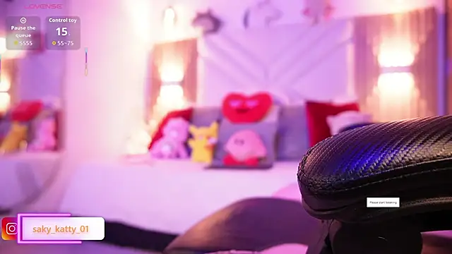 Kat Saky online show from February 2026 11:34:02 PM