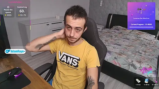 adamrayn online show from November 2025 09:30:01 AM