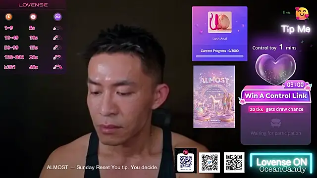 OceanCandy online show from January 2026 03:04:02 PM