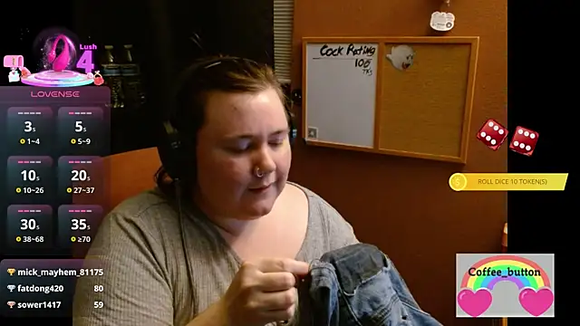 Coffee Button online show from January 2026 05:14:02 AM