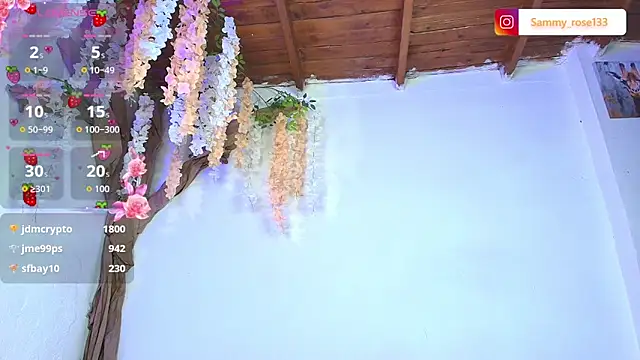 Snapshot of MISS_SAMMYROSE chatting on May 2026 10:36:01 AM MISS SAMMYROSE online show from May 2026 10:36:01 AM