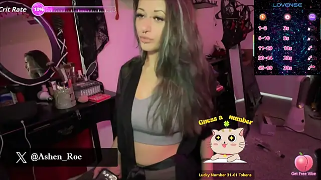 AshenRoe online show from March 2026 03:17:01 PM