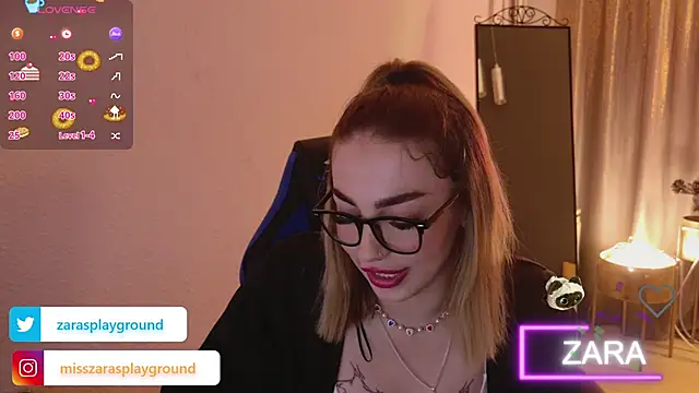 Snapshot of ZarasPlayground chatting on April 2026 08:57:02 PM ZarasPlayground online show from April 2026 08:57:02 PM
