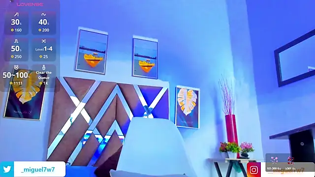   Miguel7w7 online show from November 2025 05:13:02 PM