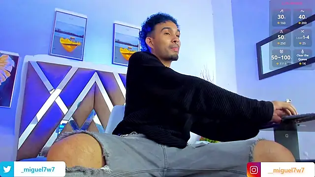   Miguel7w7 online show from December 2025 05:03:02 PM