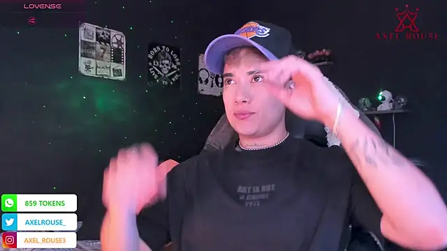 AxelRouse3 online show from November 2025 08:19:01 PM