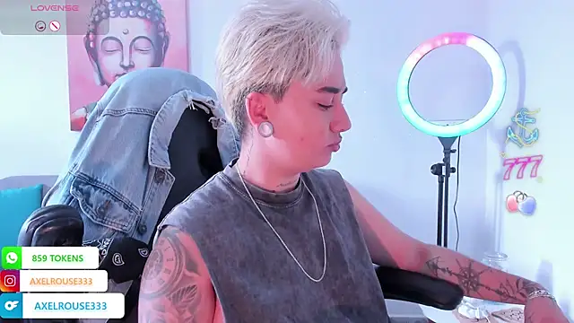 AxelRouse3 online show from April 2026 05:06:02 PM