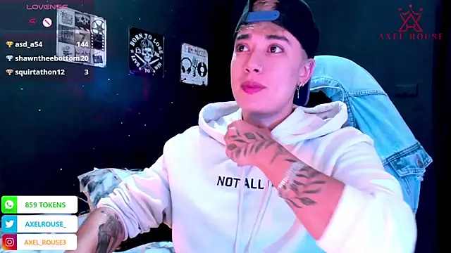 AxelRouse3 online show from December 2025 04:04:02 AM