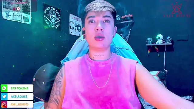 AxelRouse3 online show from January 2026 07:17:01 PM