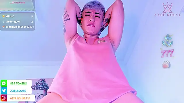 AxelRouse3 online show from March 2026 04:19:01 PM