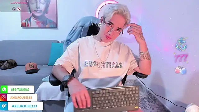 AxelRouse3 online show from April 2026 03:02:01 AM