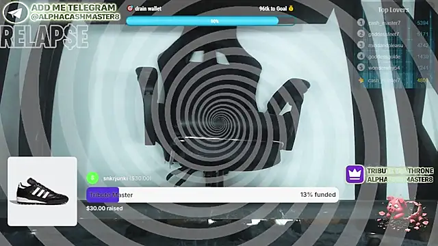 Alphacashmaster777 online show from March 2026 10:02:02 PM