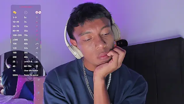 santinaughty online show from March 2026 09:55:01 PM