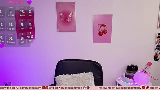 Snapshot of Sampuckettbaby chatting on April 2026 05:30:01 PM Sampuckettbaby online show from April 2026 05:30:01 PM