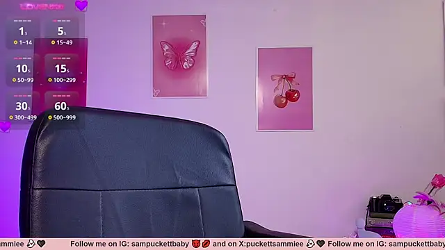 Snapshot of Sampuckettbaby chatting on April 2026 08:57:02 PM Sampuckettbaby online show from April 2026 08:57:02 PM