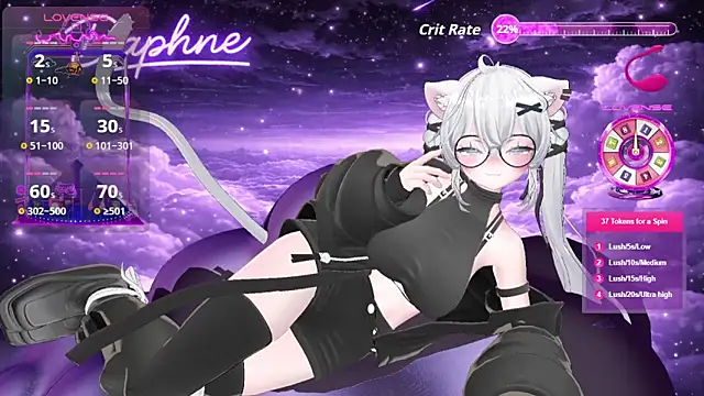 Muse Daphne online show from March 2026 08:10:01 PM