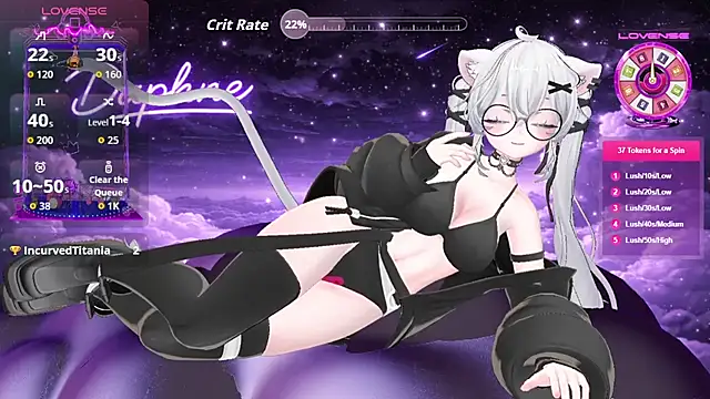 Muse Daphne online show from April 2026 08:03:02 PM