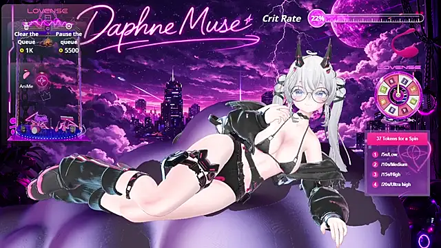 Muse Daphne online show from March 2026 08:04:02 PM