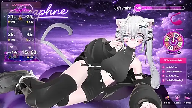 Muse Daphne online show from March 2026 08:13:01 PM