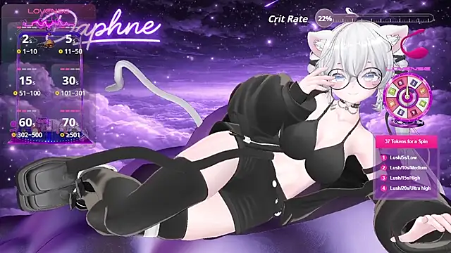 Muse Daphne online show from March 2026 08:10:01 PM