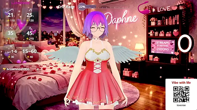 Muse Daphne online show from February 2026 09:14:01 PM