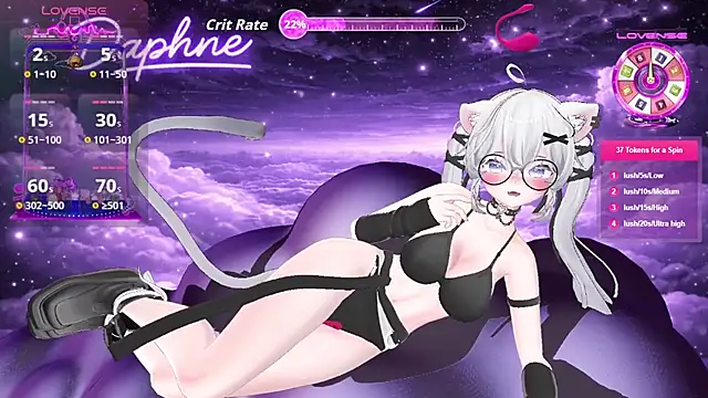 Muse Daphne online show from March 2026 08:04:01 PM