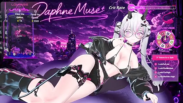 Muse Daphne online show from March 2026 08:08:01 PM