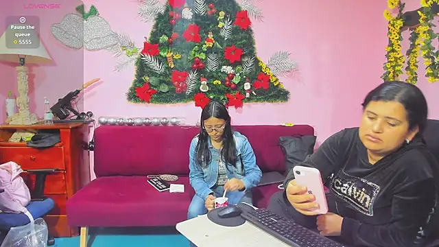 Snapshot of LesbianCouple02 chatting on December 2025 12:48:02 PM LesbianCouple02 online show from December 2025 12:48:02 PM