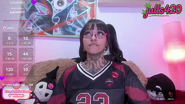 Julls420  online show from July 2026 06:47:02 AM