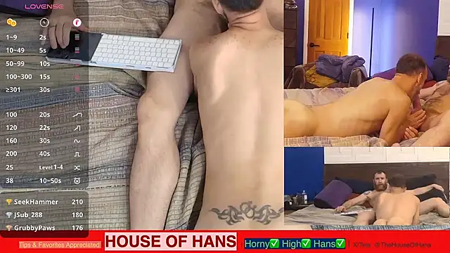 HouseOfHans online show from February 2026 08:41:01 PM