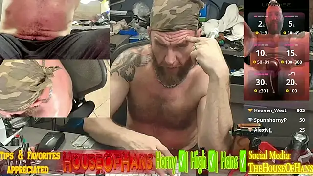 HouseOfHans online show from March 2026 01:26:02 PM