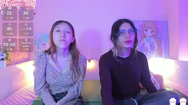 Briar y Blair online show from December 2025 01:36:01 PM