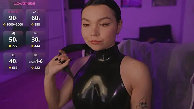 Dominatrix Alice online show from March 2026 12:19:02 AM