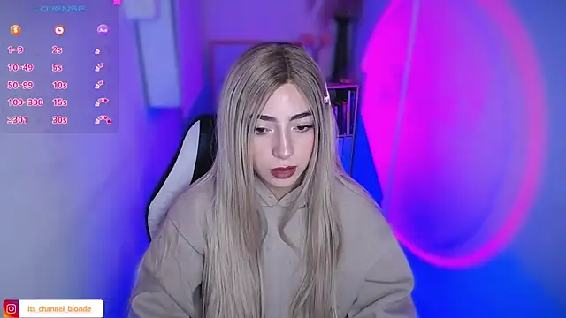 channel blondee online show from February 2026 09:54:01 PM