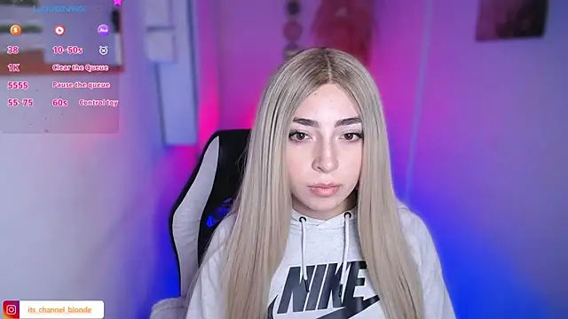 channel blondee online show from May 2026 10:50:02 PM