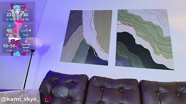 Kami skye online show from March 2026 12:45:01 PM