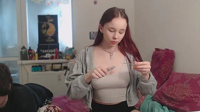 Snapshot of MaryJane_x_Peter chatting on February 2026 11:42:02 AM MaryJane x Peter online show from February 2026 11:42:02 AM