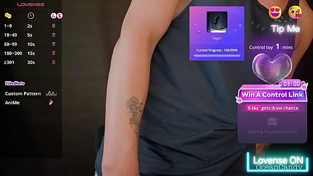 OceanCandy9 online show from January 2026 01:51:01 PM