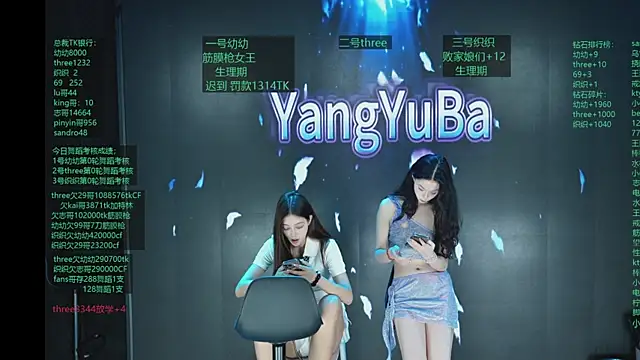 Snapshot of Yangyuba-003 chatting on April 2026 08:21:01 PM Yangyuba-003 online show from April 2026 08:21:01 PM