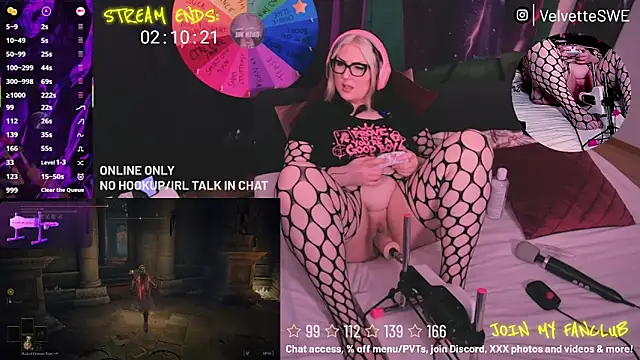 VelvetteSWE online show from June 2026 03:58:02 AM