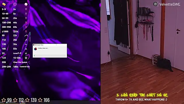 VelvetteSWE online show from July 2026 05:16:01 AM