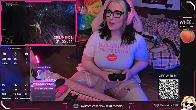 VelvetteSWE online show from May 2026 09:07:01 PM