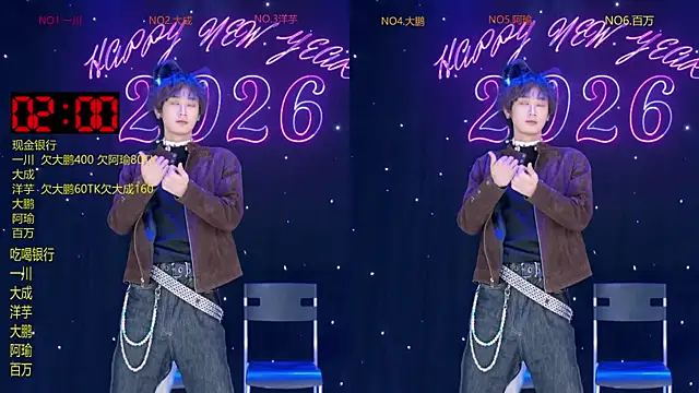 jmcm001 online show from February 2026 12:16:01 PM