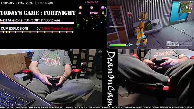 DeanonCam online show from February 2026 09:47:01 PM