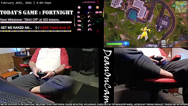 DeanonCam online show from February 2026 10:10:02 PM